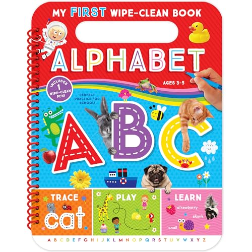 MY FIRST WIPE CLEAN BOOK: ALPHABET