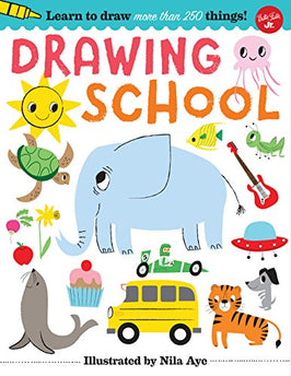 LEARN TO DRAW MORE THAN 250 THINGS! DRAWING SCHOOL