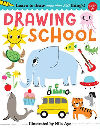 LEARN TO DRAW MORE THAN 250 THINGS! DRAWING SCHOOL