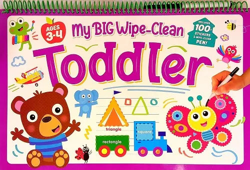 LIBRO TODDLER MY BIG WIPE-CLEAN
