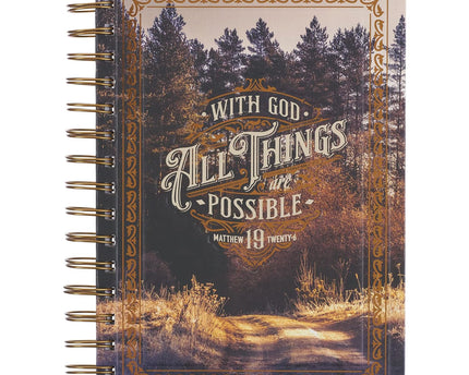 DIARIO ALL THINGS ARE POSSIBLE MATTHEW 19:26