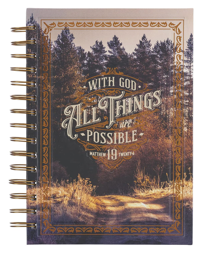 DIARIO ALL THINGS ARE POSSIBLE MATTHEW 19:26