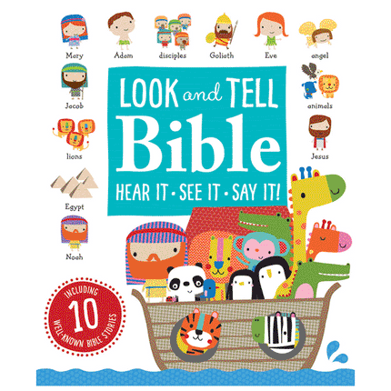 LIBRO LOOK AND TELL BIBLE STORIES.