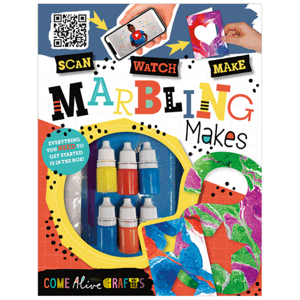 KIT DE ARTE MARBLING MAKES COME ALIVE CRAFTS