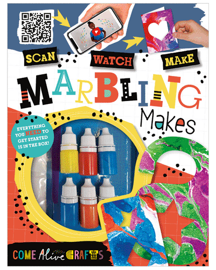 KIT DE ARTE MARBLING MAKES COME ALIVE CRAFTS