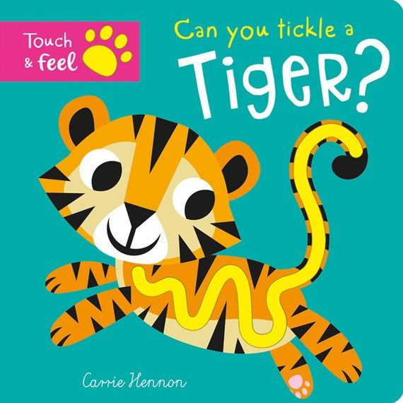 LIBRO TOUCH FEEL & TICKLE TIGER