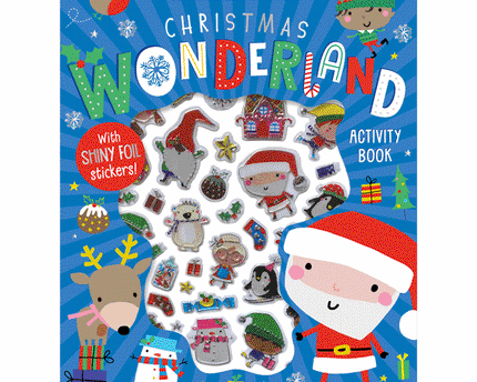 LIBRO CHRISTMAS WONDERLAND SHINY STICKERS