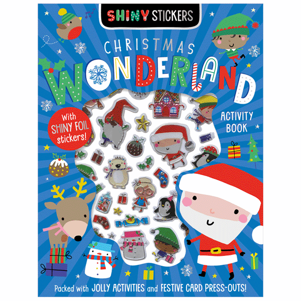 LIBRO CHRISTMAS WONDERLAND SHINY STICKERS