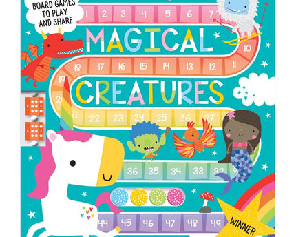 LIBRO SPIN AND PLAY MAGICAL CREATURES