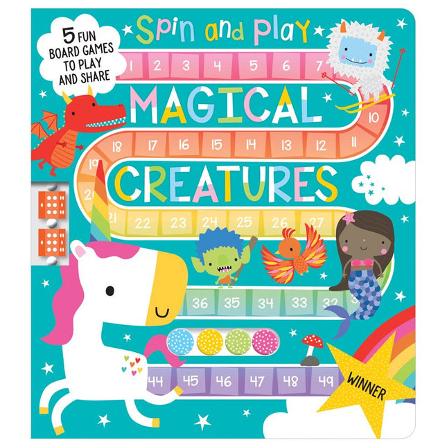 LIBRO SPIN AND PLAY MAGICAL CREATURES