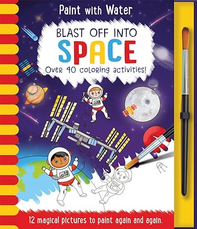 LIBRO BLAST OFF INTO SPACE
