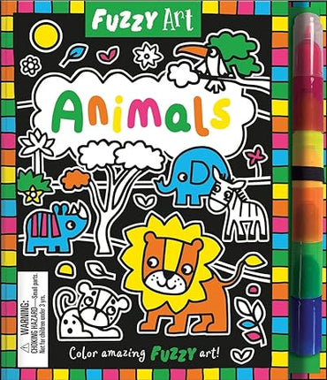 LIBRO FUZZY ART ANIMALS