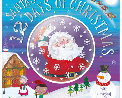 LIBRO SANTA´S 12 DAYS OF CHRISTMAS