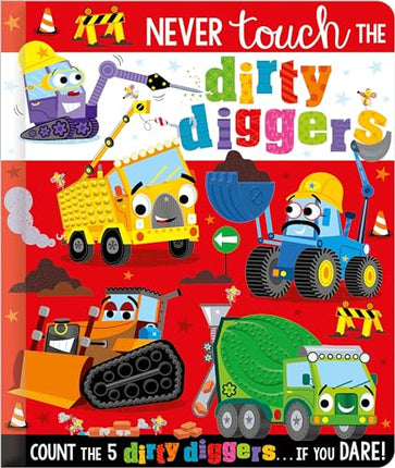 LIBRO NEVER TOUCH THE DIRTY DIGGERS
