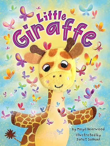 LIBRO LITTLE GIRAFFE FINGER PUPPET