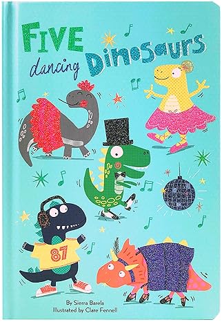 LIBRO FIVE DANCING DINOSAURS