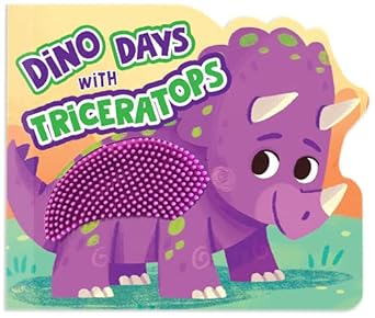LIBRO DINO DAYS WITH TRICERATOPS