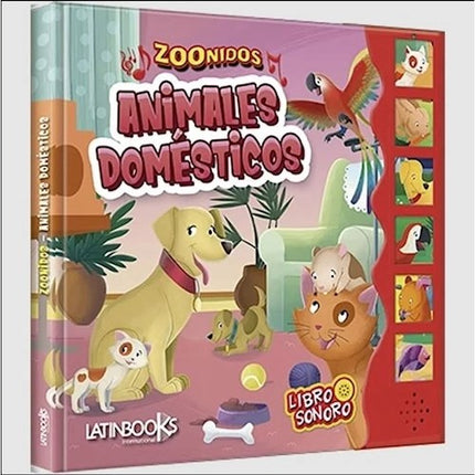 LIBRO ZOONIDOS ANIMALES DOMESTICOS