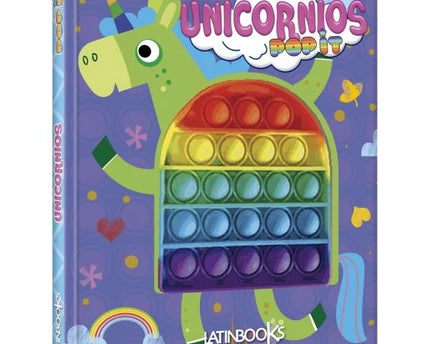LIBRO UNICORNS POP IT