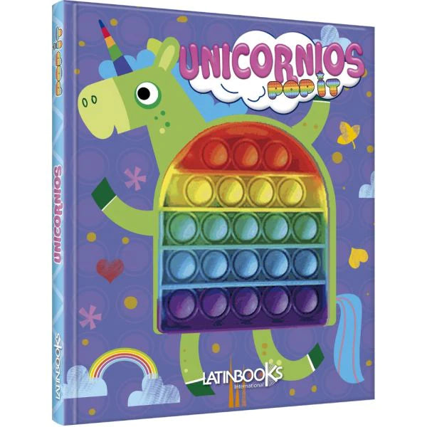 LIBRO UNICORNS POP IT