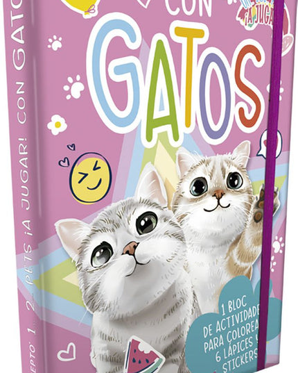 LIBRO 1...2...PETS ¡A JUGAR ! CON GATOS
