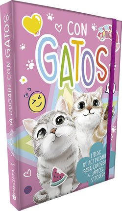 LIBRO 1...2...PETS ¡A JUGAR ! CON GATOS