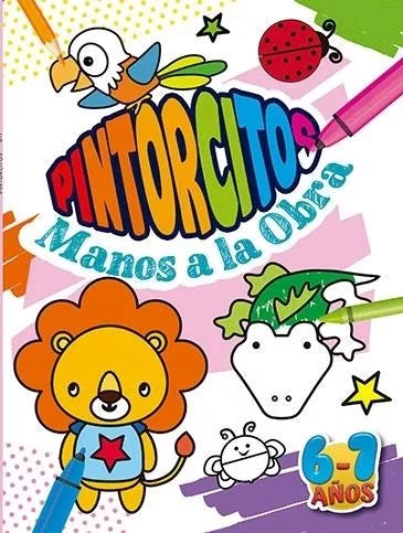 LIBRO PINTORCITOS MANOS A LA OBRA 6-7 AÑOS