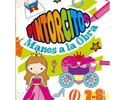 LIBRO PINTORCITOS MANOS A LA OBRA 7-8 AÑOS