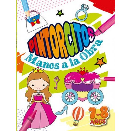 LIBRO PINTORCITOS MANOS A LA OBRA 7-8 AÑOS
