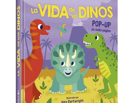 LIBRO CORAZON DE CARTON LA VIDA DE LOS DINOS