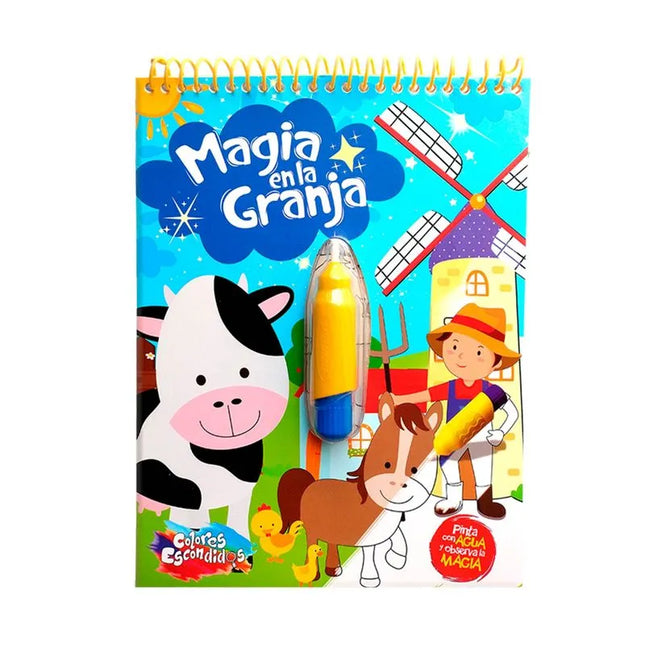 LIBRO COLORES ESCONDIDOS MAGIA EN LA GRANJA