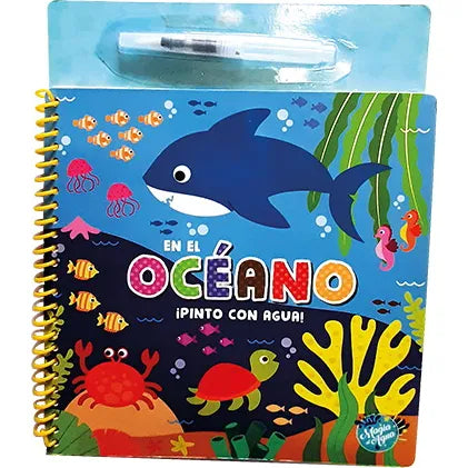 LIBRO P/ COLOREAR EN EL OCEANO