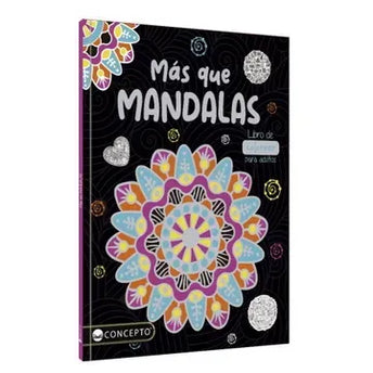 LIBRO P/ COLOREAR MAS QUE MANDALAS 32HJS