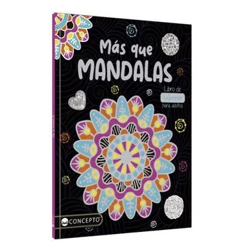 LIBRO P/ COLOREAR MAS QUE MANDALAS 32HJS
