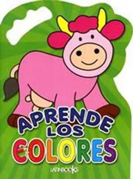 LIBRO APRENDE LOS COLORES VERDE (VACA)