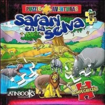 LIBRO SAFARI EN LA SELVA