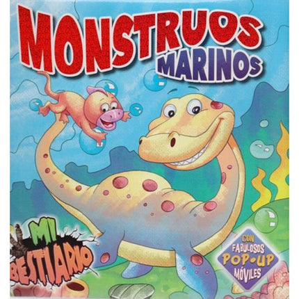 LIBRO MI BESTIARIO MONSTRUOS MARINOS