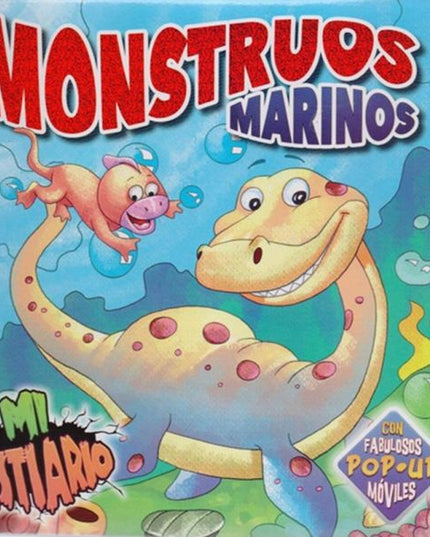LIBRO MI BESTIARIO MONSTRUOS MARINOS