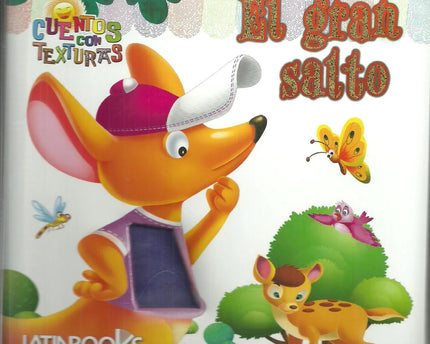 LIBRO CUENTOS CON TEXTURAS -EL GRAN SALTO