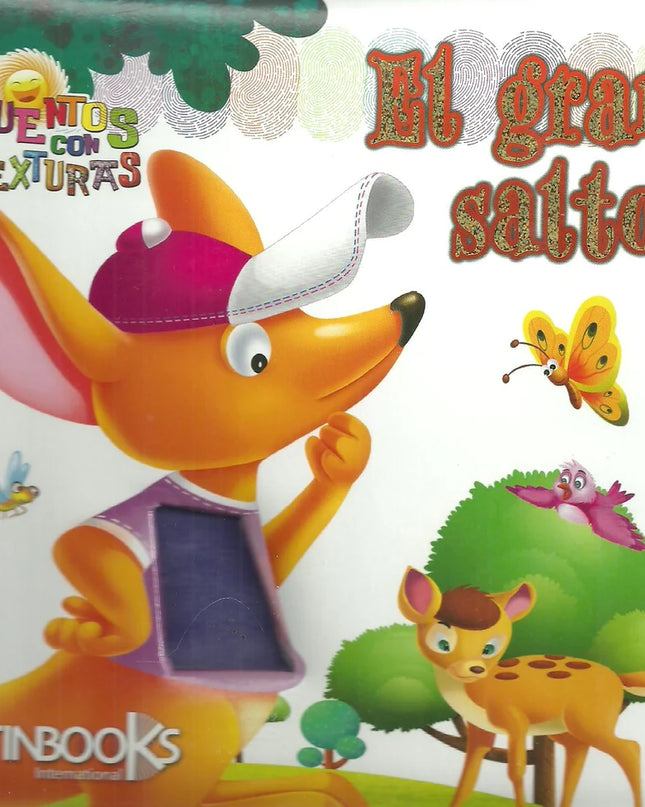 LIBRO CUENTOS CON TEXTURAS -EL GRAN SALTO