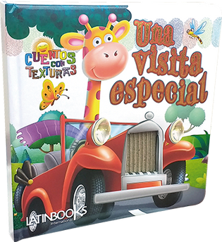 LIBRO CUENTOS CON TEXTURAS -UNA VISITA ESPECIAL
