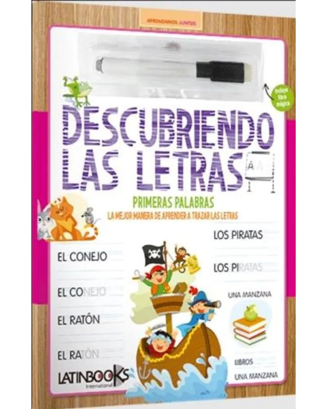 LIBRO DESCUBRIENDO LAS LETRAS PRIMERAS PALABRAS