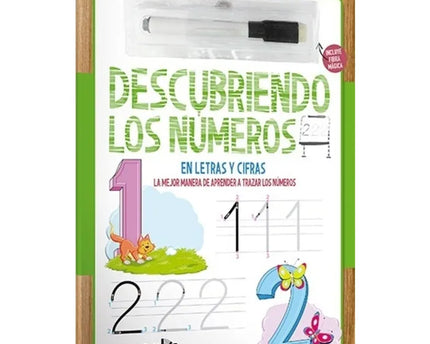 LIBRO DESCUBRIENDO LOS NUMEROS EN LETRAS Y CIFRAS