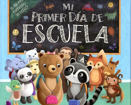 LIBRO LUNA AZUL - CRECIENDO. MI PRIMER DÍA DE ESCUELA