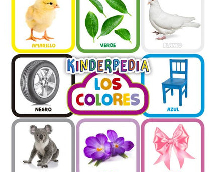 LIBRO KINDERPEDIA LOS COLORES