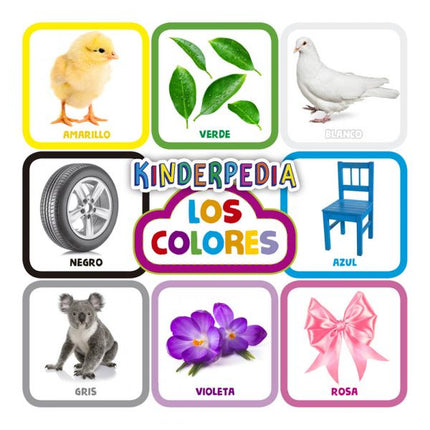 LIBRO KINDERPEDIA LOS COLORES