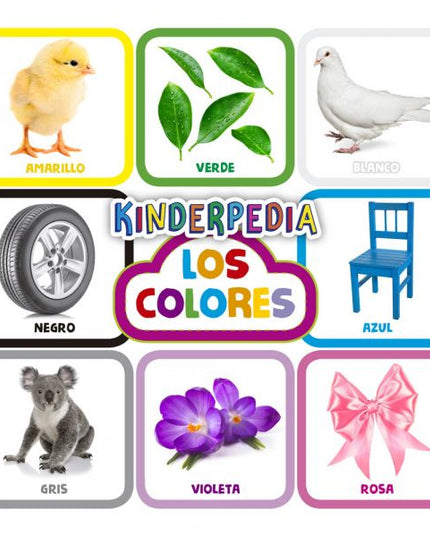 LIBRO KINDERPEDIA LOS COLORES