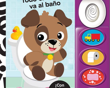 LIBRO TODO EL MUNDO VA AL BAÑO BABY EINSTEIN