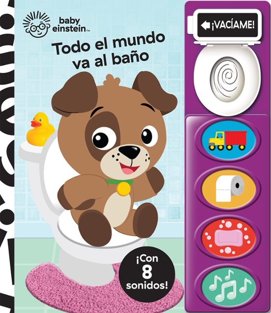 LIBRO TODO EL MUNDO VA AL BAÑO BABY EINSTEIN