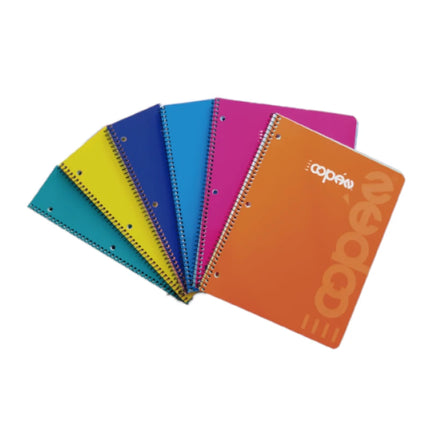 CUAD. ESPIRAL COLORES COPAN 2MAT